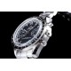 Omega - Speedmaster Moonwatch Chronograph 44MM SS/SS Black Dial V2 OMF A7750 9900