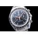 Omega - Speedmaster Moonwatch Chronograph 44MM SS/SS Black/Org V2 OMF A7750 9900