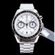 Omega - Speedmaster Moonwatch Chronograph 44MM SS/SS White Dial V2 OMF A7750 9900