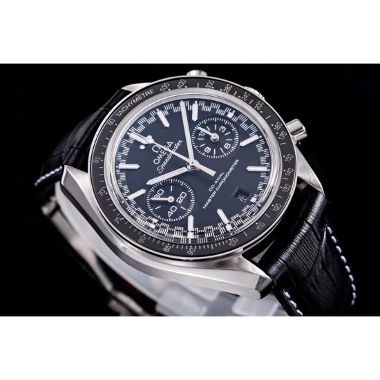 Omega - Speedmaster Moonwatch Chronograph 44MM SS/LE Black Dial V2 OMF A7750 9900