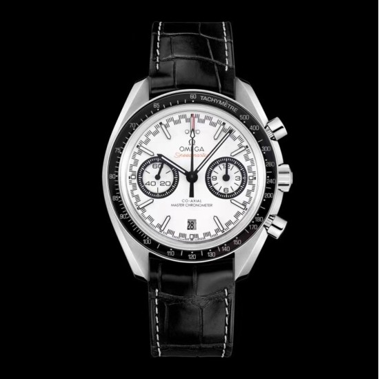 Omega - Speedmaster Moonwatch Chronograph 44MM SS/LE White Dial V2 OMF A7750 9900