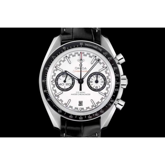 Omega - Speedmaster Moonwatch Chronograph 44MM SS/LE White Dial V2 OMF A7750 9900