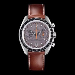 Omega - Speedmaster Moonwatch Chronograph 44MM SS/LE Grey/Org V2 OMF A7750 9900