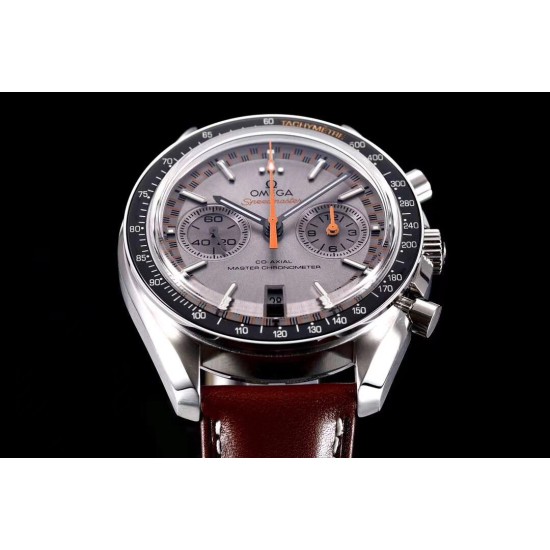 Omega - Speedmaster Moonwatch Chronograph 44MM SS/LE Grey/Org V2 OMF A7750 9900