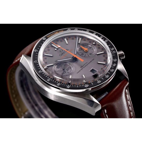 Omega - Speedmaster Moonwatch Chronograph 44MM SS/LE Grey/Org V2 OMF A7750 9900