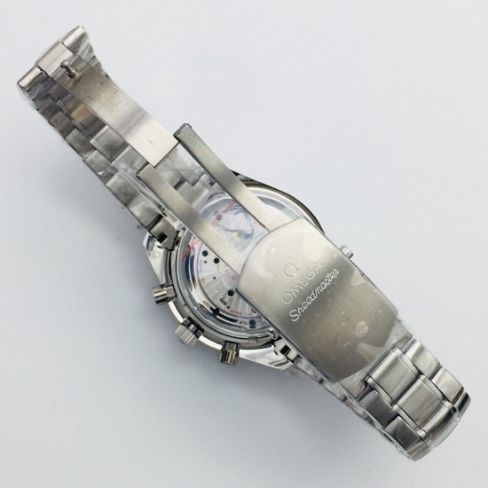 Omega - Speedmaster Moonwatch Chronograph 44MM SS/SS White Dial GBF A7750