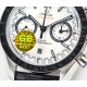 Omega - Speedmaster Moonwatch Chronograph 44MM SS/LE White Dial GBF A7750