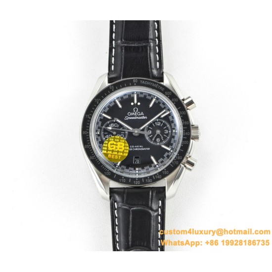 Omega - Speedmaster Moonwatch Chronograph 44MM SS/LE Black Dial GBF A7750
