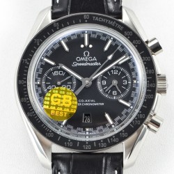 Omega - Speedmaster Moonwatch Chronograph 44MM SS/LE Black Dial GBF A7750