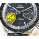 Omega - Speedmaster Moonwatch Chronograph 44MM SS/LE Black Dial GBF A7750