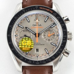 Omega - Speedmaster Moonwatch Chronograph 44MM SS/LE Grey/Orange GBF A7750