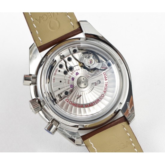 Omega - Speedmaster Moonwatch Chronograph 44MM SS/LE Grey/Orange GBF A7750