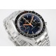 Omega - Speedmaster Moonwatch Chronograph 44MM SS/SS Blue/Org JHF A7750