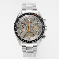 Omega - Speedmaster Moonwatch Chronograph 44MM SS/SS Grey/Org JHF A7750