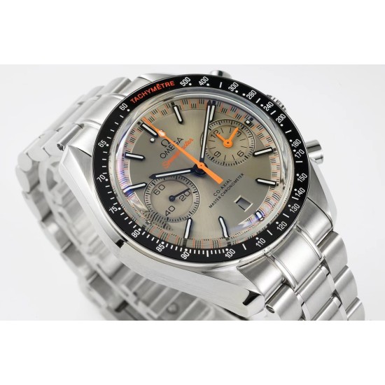 Omega - Speedmaster Moonwatch Chronograph 44MM SS/SS Grey/Org JHF A7750