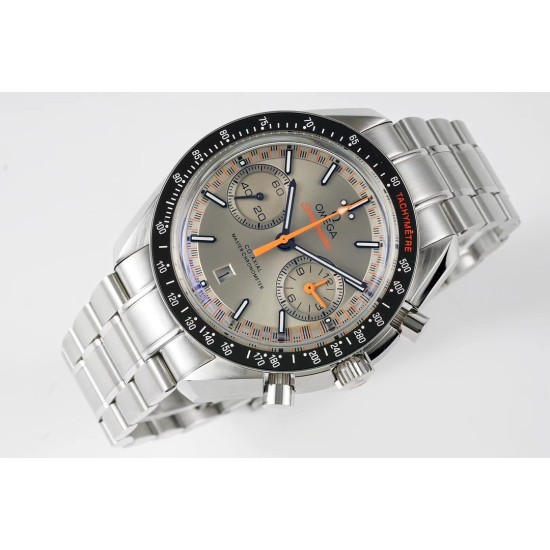 Omega - Speedmaster Moonwatch Chronograph 44MM SS/SS Grey/Org JHF A7750