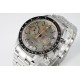 Omega - Speedmaster Moonwatch Chronograph 44MM SS/SS Grey/Org JHF A7750