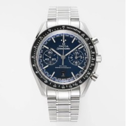 Omega - Speedmaster Moonwatch Chronograph 44MM SS/SS Blue Dial JHF A7750