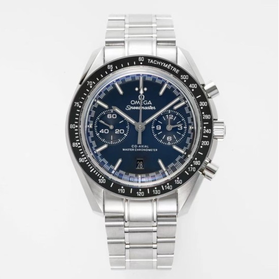 Omega - Speedmaster Moonwatch Chronograph 44MM SS/SS Blue Dial JHF A7750