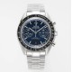 Omega - Speedmaster Moonwatch Chronograph 44MM SS/SS Blue Dial JHF A7750