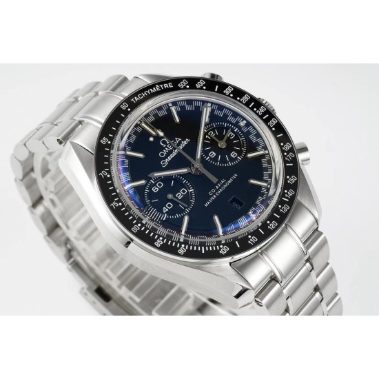 Omega - Speedmaster Moonwatch Chronograph 44MM SS/SS Blue Dial JHF A7750