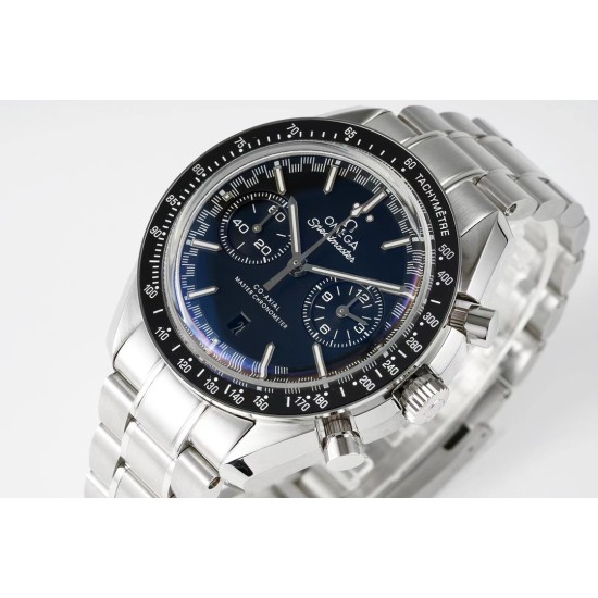 Omega - Speedmaster Moonwatch Chronograph 44MM SS/SS Blue Dial JHF A7750