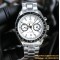 Omega - Speedmaster Moonwatch Chronograph 44MM SS/SS White Dial BTF A7750