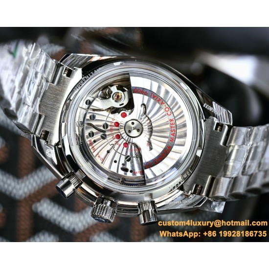 Omega - Speedmaster Moonwatch Chronograph 44MM SS/SS White Dial BTF A7750