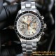 Omega - Speedmaster Moonwatch Chronograph 44MM SS/SS Grey/Org BTF A7750