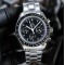Omega - Speedmaster Moonwatch Chronograph 44MM SS/SS Black Dial BTF A7750