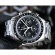Omega - Speedmaster Moonwatch Chronograph 44MM SS/SS Black Dial BTF A7750