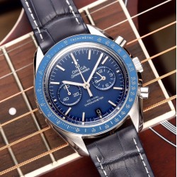 Omega - SpeedMaster MoonWatch Chronograph 44MM SS/LE Blue JHF V2 A7750 9300