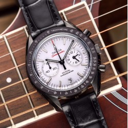 Omega - SpeedMaster MoonWatch Chronograph 44MM CER/LE White JHF V2 A7750 9300