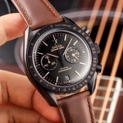 Omega - Speedmaster MoonWatch Chronograph 44mm CER/LE Blk OMF V2 A7750