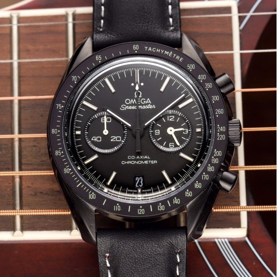 Omega - Speedmaster MoonWatch Chronograph 44mm CER/LE Blk OMF V2 A7750