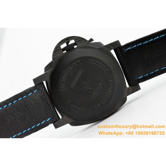 PANERAI-PAM1661 Luminor. Carbotech Auto 44mm FC/NY Black Dial VSF P9010