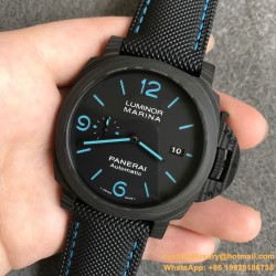 PANERAI-PAM1661 Luminor. Carbotech Auto 44mm FC/NY Black Dial VSF P9010