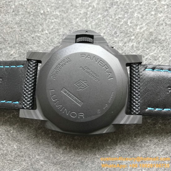 PANERAI-PAM1661 Luminor. Carbotech Auto 44mm FC/NY Black Dial VSF P9010
