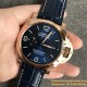 PANERAI-PAM1112 Lum. Marina 44mm RG/LE Blue Dial VSF P9010
