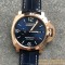 PANERAI-PAM1112 Lum. Marina 44mm RG/LE Blue Dial VSF P9010