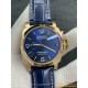 PANERAI-PAM1112 Lum. Marina 44mm YG/LE Blue Dial VSF P9010