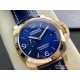 PANERAI-PAM1112 Lum. Marina 44mm RG/LE Blue Dial VSF P901