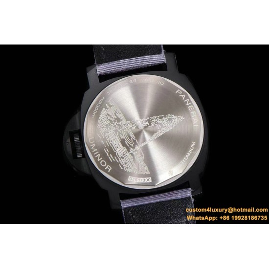 PANERAI-Luminor Pam2121 44mm TI/NY Black Dial HWF A6497