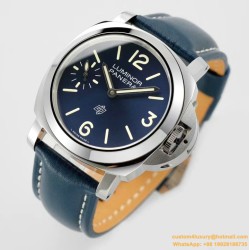 PANERA- Luminor PAM1085 44mm Blue Dial SS/LE HWF A6497