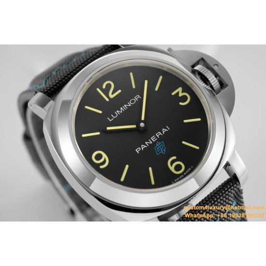 PANERAI - PAM774 Luminor 44mm Black Dial SS/NY HWF A6497