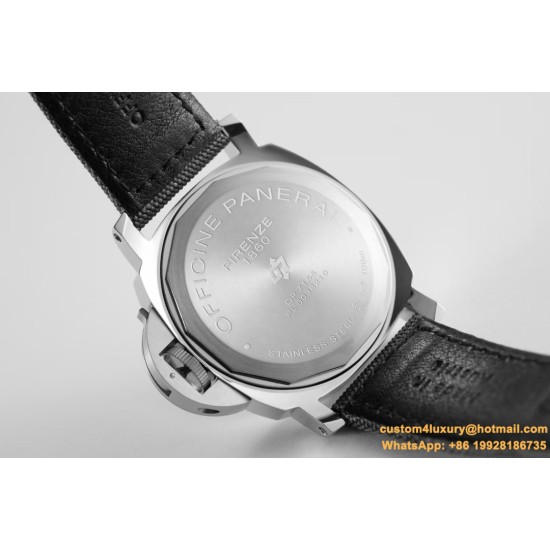 PANERAI - PAM774 Luminor 44mm Black Dial SS/NY HWF A6497
