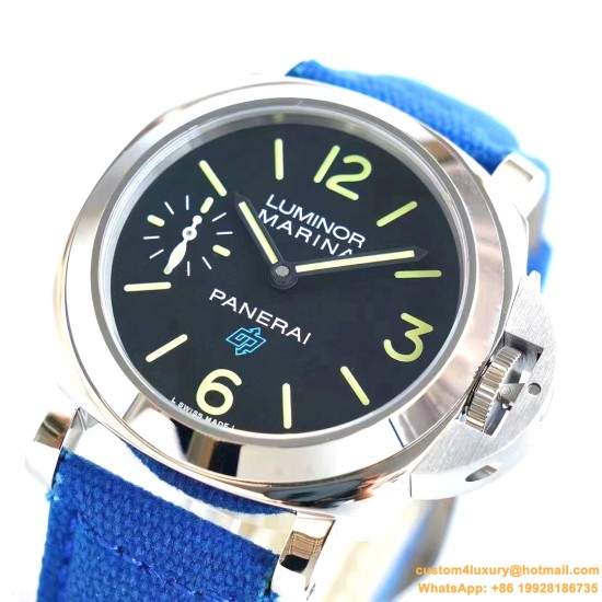 PANERAI - PAM774 Luminor 44mm Black Dial SS/NY HWF A6497