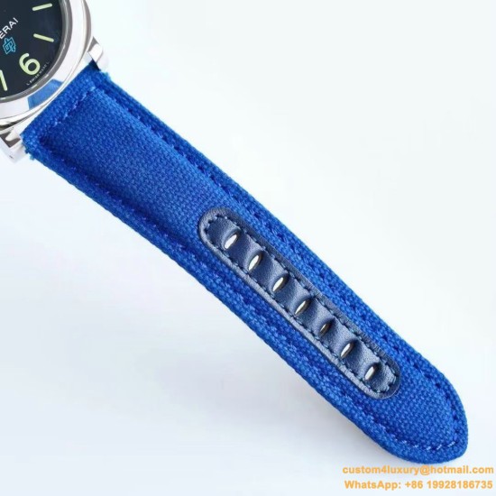 PANERAI - PAM774 Luminor 44mm Black Dial SS/NY HWF A6497