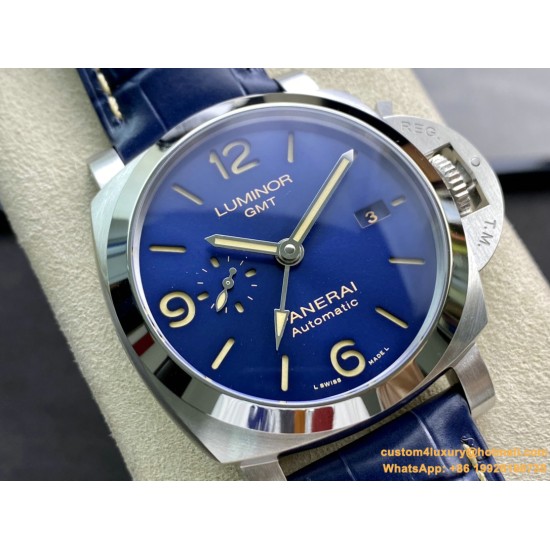 PANERAI - PAM1033 GMT 44MM SS/LE Blue VSF V2 P9011