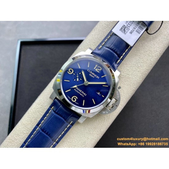 PANERAI - PAM1033 GMT 44MM SS/LE Blue VSF V2 P9011